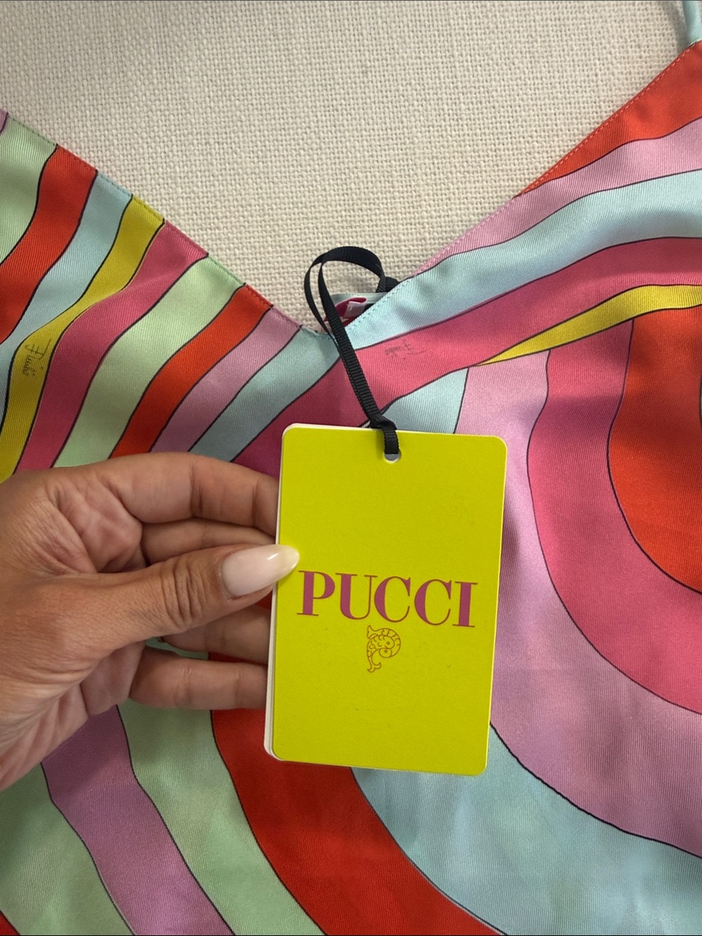 NWT - Pucci Silk Tank Top - Picture 3 of 6